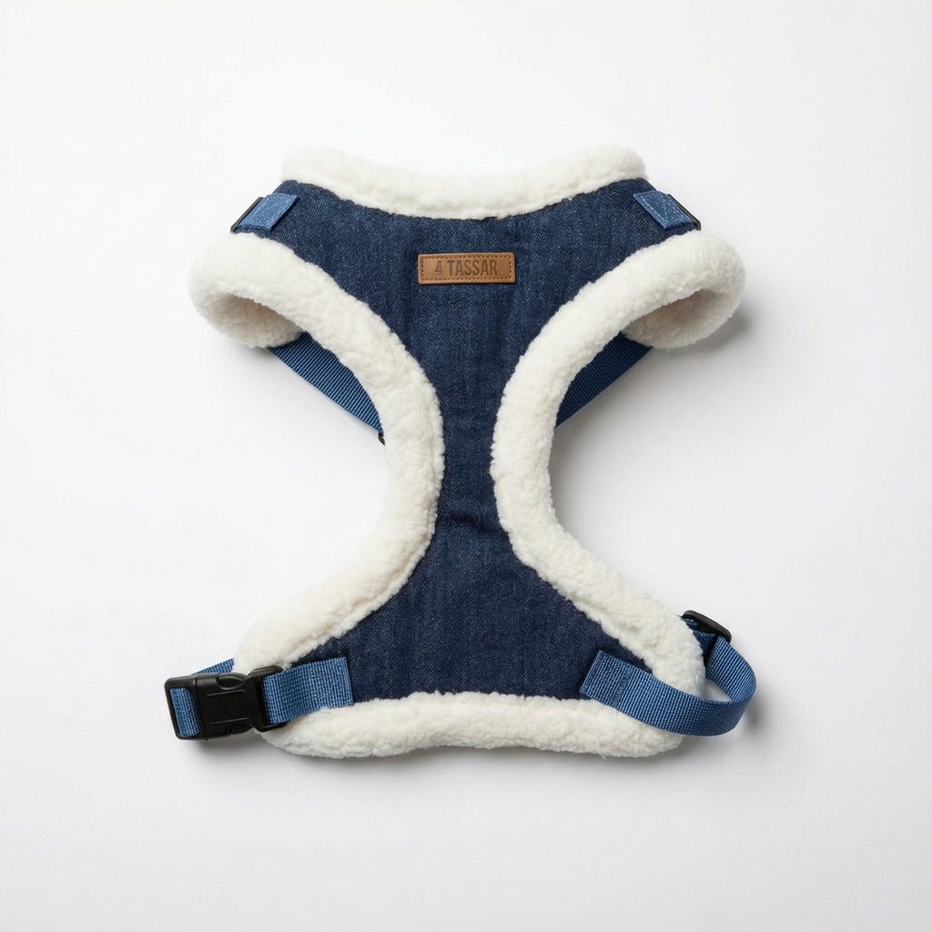 4 Tassar Fleece Dog Harness