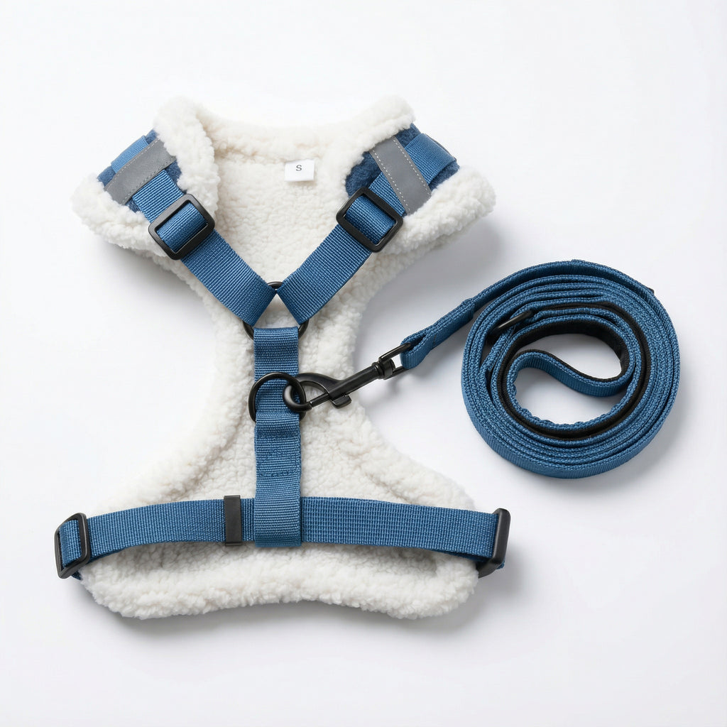 4 Tassar Fleece Dog Harness