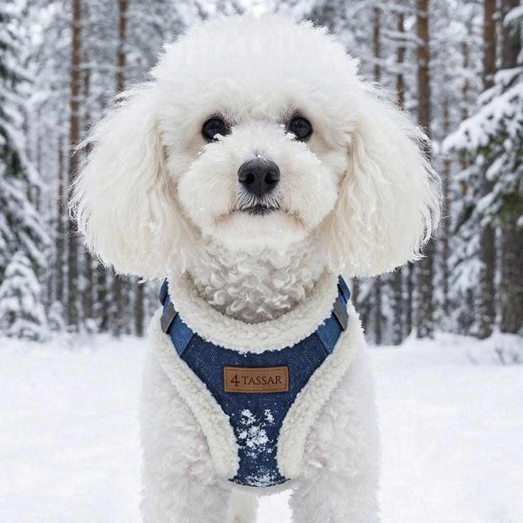 4 Tassar Fleece Dog Harness