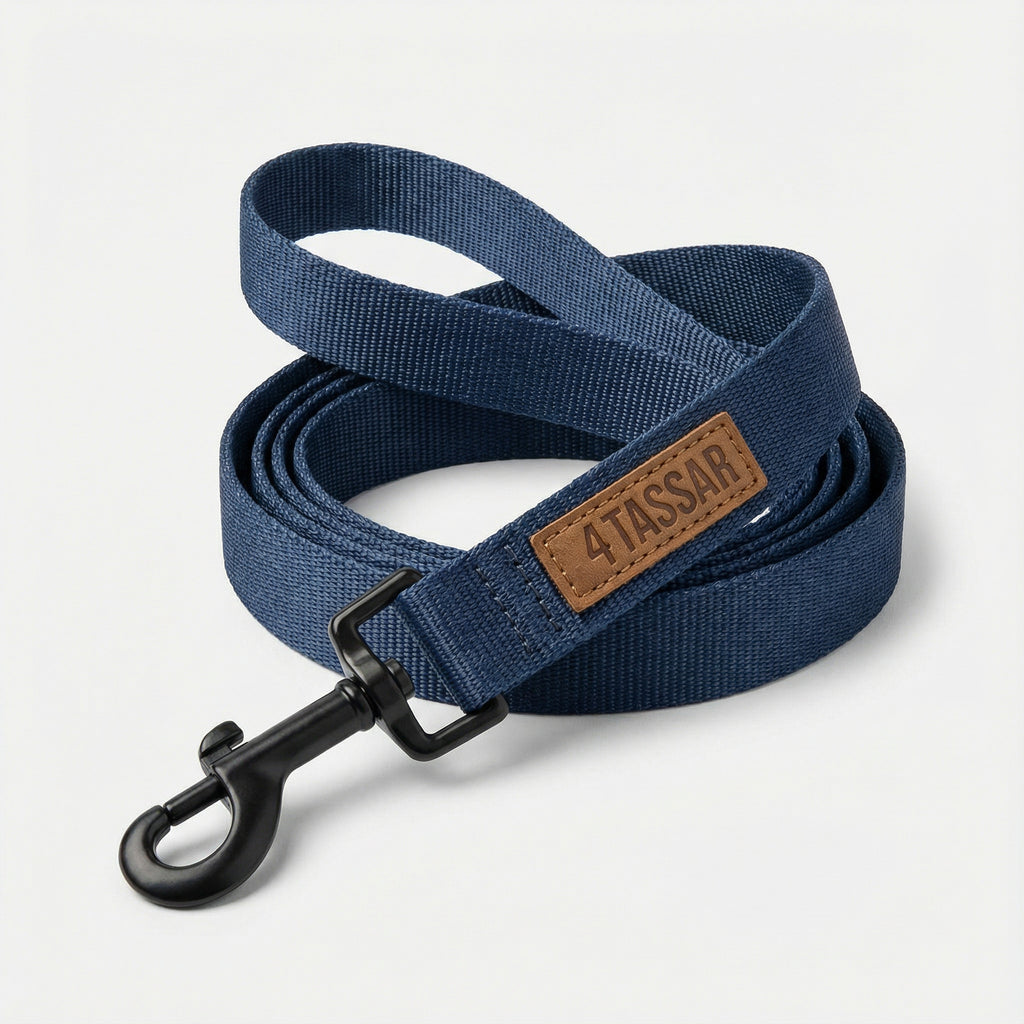 4 Tassar Walking Bundle (Fleece Dog Harness, Dog Leash, Dog Poop Bag Holder)